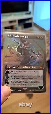 1x Double Masters 2022 Liliana, the Last Hope Borderless Textured Foil 573 NM