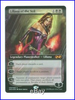 1x Liliana of the Veil NM Ultimate Masters BOX TOPPER MTG Magic The Gathering