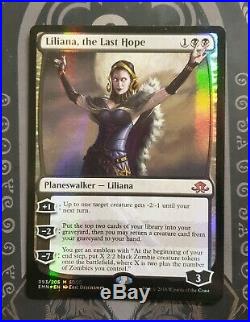 1x Liliana, the Last Hope, SDCC 2016 Magic The Gathering, Planeswalker, NM