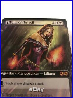 1x liliana of the veil mtg FOIL box topper Never Played MINT