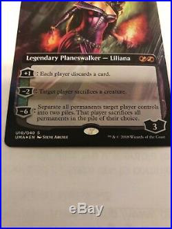 1x liliana of the veil mtg FOIL box topper Never Played MINT