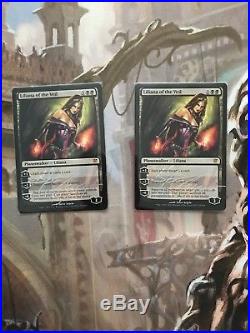 2 x Liliana of the Veil (Signed by Steve Argyle), MP, Innistrad