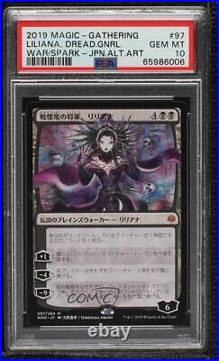 2019 Magic The Gathering War of Spark Liliana Dreadhorde General PSA 10 0q9m