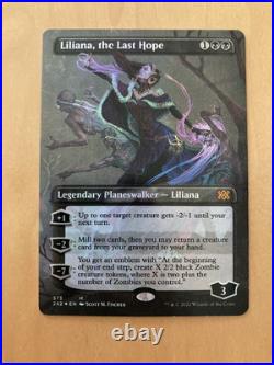 2Xm Wish Liliana English Texture Foil 1 Sheet Mtg