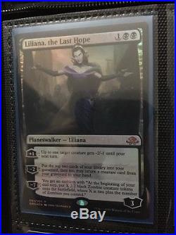 3x Foil Liliana, The Last Hope