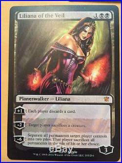 3x LILIANA OF THE VEIL-ALL NM! See Scans! Innistrad Magic The Gathering MTG