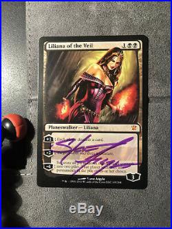 3x Liliana of the Veil Innistrad SIGNED