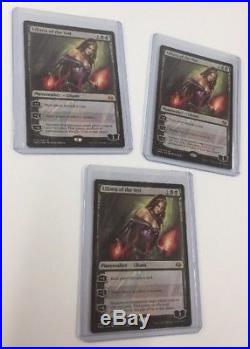 3x Liliana of the Veil Modern Masters 2017 mm17 Mint Unplayed MTG SLEEVED Cards
