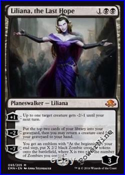 4 Liliana, the Last Hope Black Eldritch Moon Mtg Magic Mythic Rare 4x x4