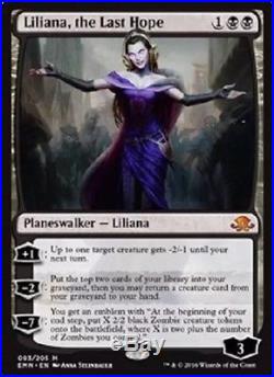 4X Liliana, the Last Hope Mythic Eldritch Moon MTG M/NM #Games