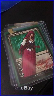 4x Altered by Artist Liliana of the Veil NM/M condition. One of a Kind Set