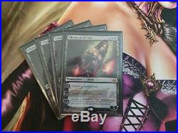 4x Liliana Of The Veil MM3 Foil Signed Magic The Gathering