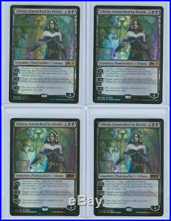 4x Liliana, Untouched by Death SDCC 2018 Hasbro MTG Magic the Gathering playset