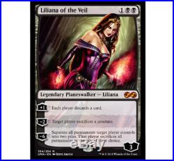 4x Liliana of the Veil 4 Ultimate Masters UMA MTG NM/M