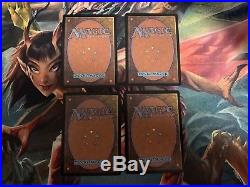 4x Liliana of the Veil Innistrad NM play set with extras