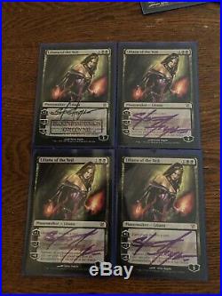 4x Liliana of the Veil Signed Innistrad Mythic Rare NM -VLP Free Shipping
