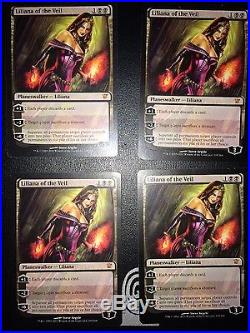 4x Liliana of the veil- Innistrad- NM- Magic the gathering