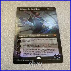 5555 Liliana Texture Foil Sleeve Deck Case