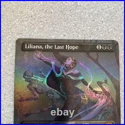 5555 Liliana Texture Foil Sleeve Deck Case