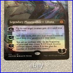 5555 Liliana Texture Foil Sleeve Deck Case