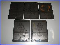 AA MTG Magic 2015 SDCC Foil Planeswalker Set ALL 5! Jace, Liliana, Chandra ++ NM