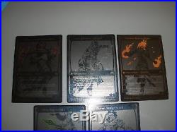 AA MTG Magic 2015 SDCC Foil Planeswalker Set ALL 5! Jace, Liliana, Chandra ++ NM