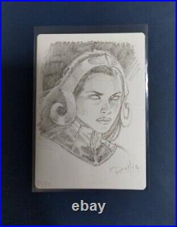 -Artist Proof- MTG Liliana, Dreadhorde General 510 FOIL with Sketch
