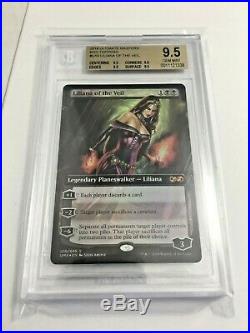BGS 9.5 Graded MTG Magic the Gathering Liliana of the Veil Ultimate Box Topper
