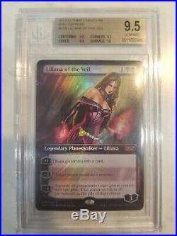 BGS 9.5 Liliana of the Veil Ultimate Box Topper MTG Magic the Gathering