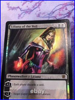 Beauty MTG Liliana of the Veil English Foil First Edition Innistrad
