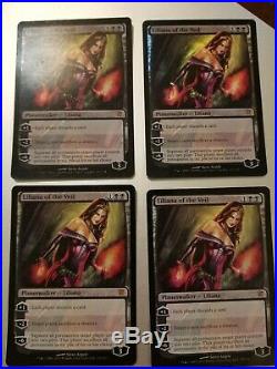 FOIL LILIANA OF THE VEIL Innistrad ISD x4 Planeswalker Magic the gathering MTG