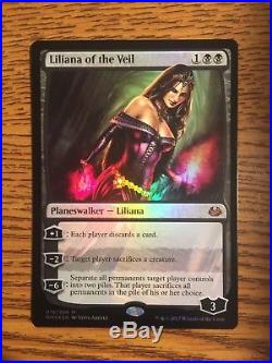 FOIL LILIANA OF THE VEIL Modern Masters 2017 NM Near Mint Unplayed MTG