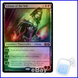 FOIL LILIANA OF THE VEIL Ultimate Masters Planeswalker Magic MTG MINT CARD