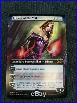 Foil Liliana Of The Veil Magic The Gathering Box Topper Mtg Ultimate Masters Uma