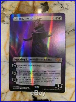 Foil Liliana, The Last Hope NM Mythic Edition MTG Fast Shipping