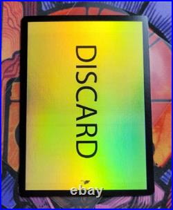 HOLO FOIL Yellow Discard MTG Card Color Test Print MISPRINT ERROR Magic