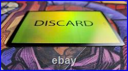 HOLO FOIL Yellow Discard MTG Card Color Test Print MISPRINT ERROR Magic