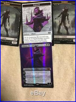 Last wish Liliana Mythic Edition 1 other Coat of Armor Zombies with 2 tokens