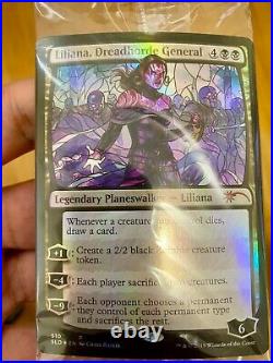 Liliana, Dreadhord General FOIL (Secret Lair-stained glass)