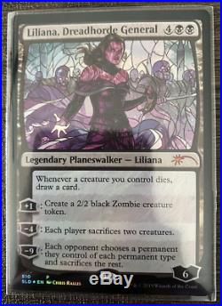Liliana, Dreadhorde General (Stained Glass) (Secret Lair)