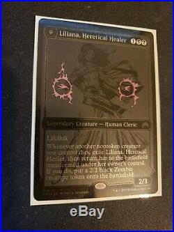 Liliana, Heretical Healer Liliana, Defiant Necromancer SDCC 2015 NM/LP