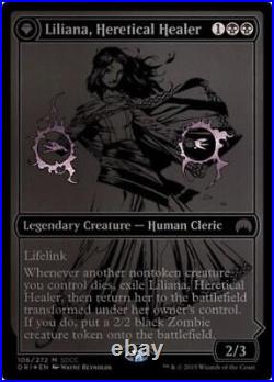 Liliana, Heretical Healer (SDCC 2015 Exclusive) NM Foil English Promos Media