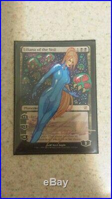 Liliana Of The Veil Metroid Samus Aran Altered And Signed By Steve Argyle