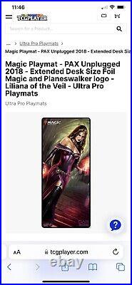 Liliana Of The Veil Mtg Playmat