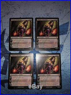 Liliana Of The Veil X4 NM-VLP Innistrad Magic The Gathering