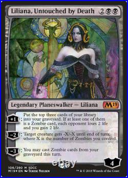 Liliana, Untouched by Death San Diego Comic-Con 2018 MTG Lightly Played