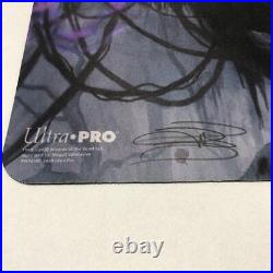 Liliana Who Awakens The Dead Playmat Mtg Signed