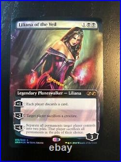 Liliana of The Veil MTG Ultimate Masters Boxtopper NM