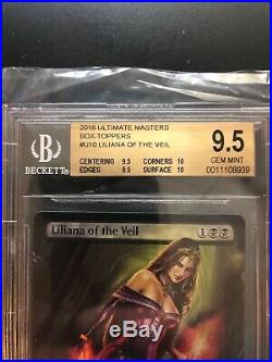 Liliana of the Veil Box Topper BGS 9.5 (Gem Mint) with 10s