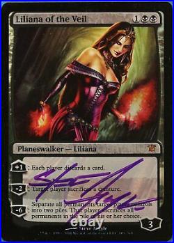 Liliana of the Veil FOIL Innistrad PLD Mythic Rare SIGNED CARD (183176) ABUGames